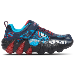 Boys' Preschool - Skechers Skech-O-Saurus Lights 2.0 - Navy/Red