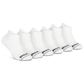 Timberland Millboro No Show Socks 6 Pack - Timberland White/Black