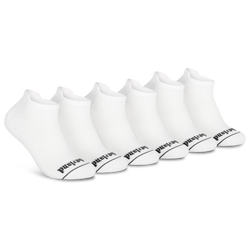 Men's - Timberland Millboro No Show Socks 6 Pack - White/Black