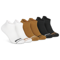 Timberland Millboro No Show Socks 6 Pack - Timberland Wheat/White Black