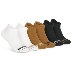 Men's - Timberland Millboro No Show Socks 6 Pack - Wheat/White/Black