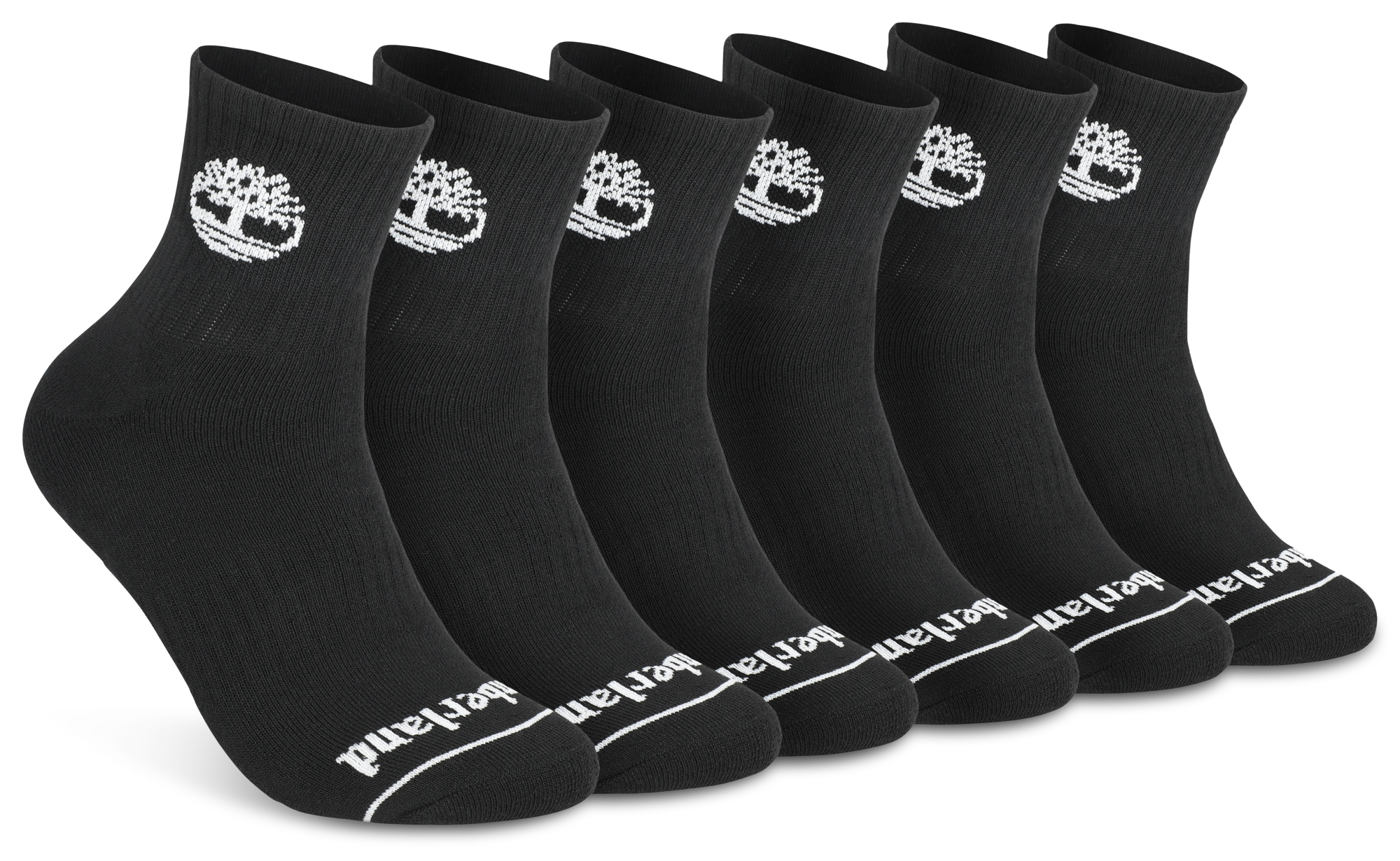Timberland Millboro Quarter Socks 6 Pack - Men's