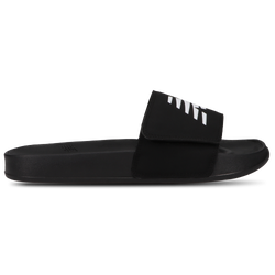Men's - New Balance 200 Adj Slides - Black/White