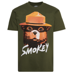 Men's - Graphic Tees Smokey The Bear Reg Tee - Multi/Green