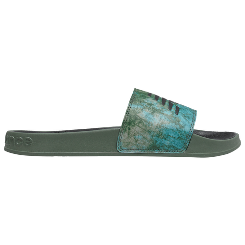 New Balance Men's 200 Slide Sandals From Finish Line In Green/green