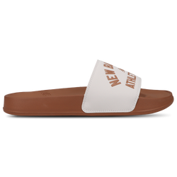 Men's - New Balance 200 Slides - Walnut/Sea Salt
