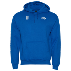 Men's - SIDEMONEY Paper Trail Hoodie - Blue/Multi