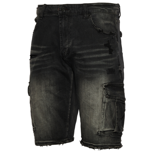 

Smugglers Moon Mens Smugglers Moon Denim Shorts - Mens Black/Black Size 28