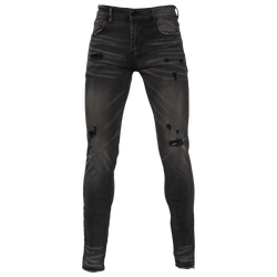 Men's - Smugglers Moon Knee Rip Routine Jeans - Gray/Gray