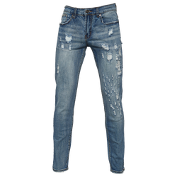 Men's - Smugglers Moon Chaos Mending Jeans - Blue/Blue