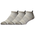 LCKR 3 Pack Performance No Show Socks - Lckr Gray