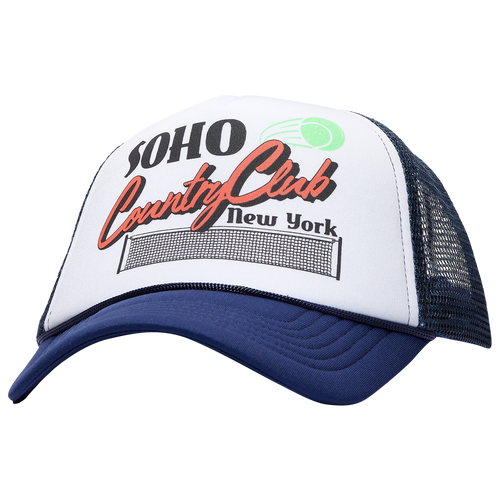 

Coney Island Picnic Mens Coney Island Picnic Soho Country Club Trucker - Mens Navy/White Size One Size