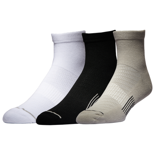 Lckr Mens  3 Pack Quarter Socks In Multi