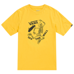 Boys' Grade School - Vans Break Bones T-Shirt - Yellow/Black