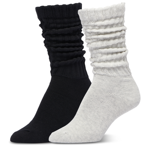 Lckr Kids  Slouch Crew Socks 2 Pair In Multi