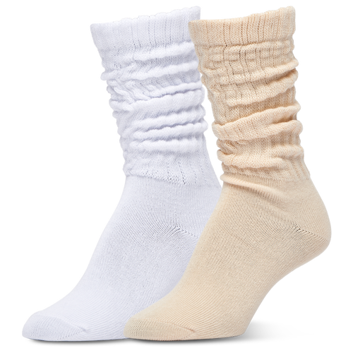 Lckr Kids  Slouch Crew Socks 2 Pair In Multi