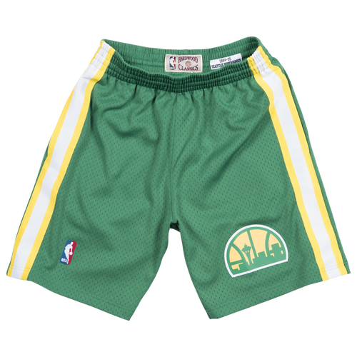 

Mitchell & Ness Mens Seattle Supersonics Mitchell & Ness Supersonics Swingman Shorts - Mens Green Size S