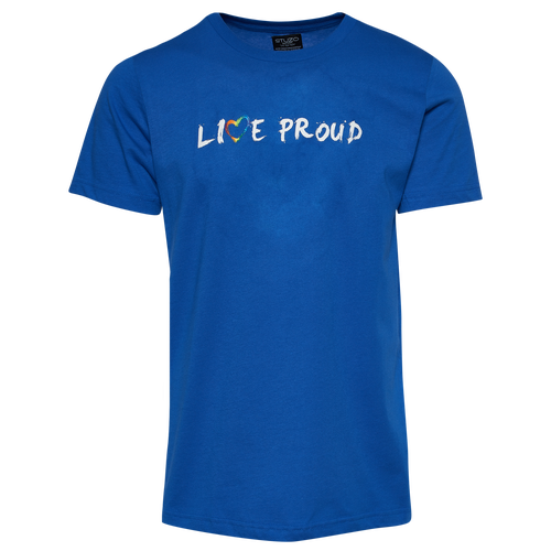 

Stuzo Clothing Mens Stuzo Clothing Live Proud T-Shirt - Mens Blue/Multi Size XL