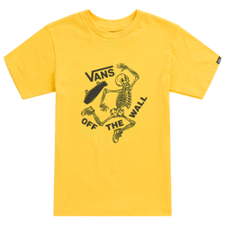 Boys' Preschool - Vans Break Bones T-Shirt - Yellow/Black