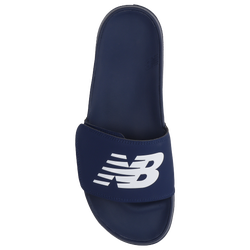 Men's - New Balance Velcro Slides - White/Navy