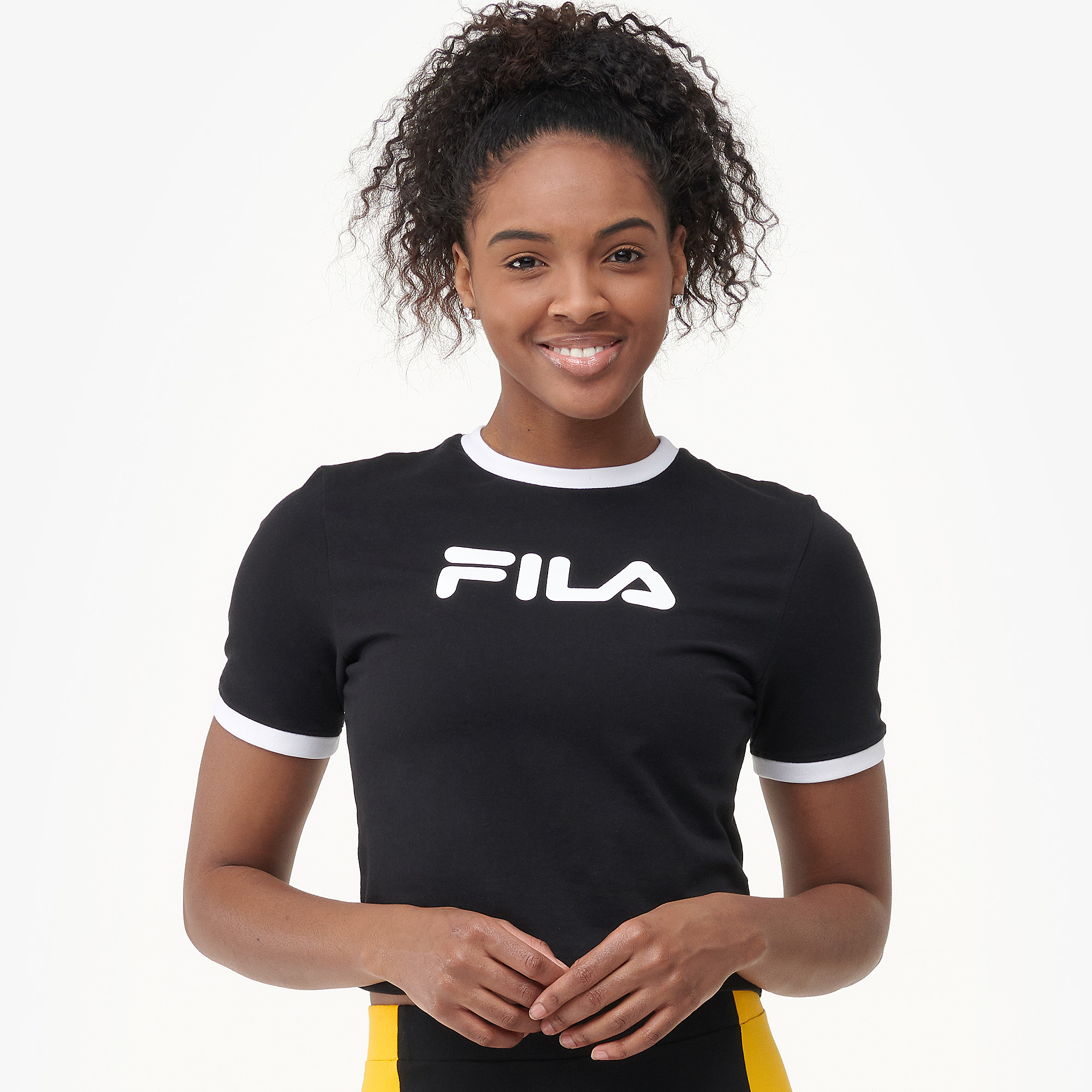 fila tionne cropped tee