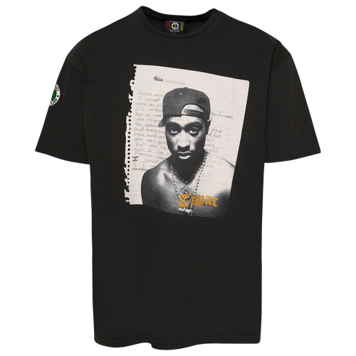 

Cross Colours Mens Cross Colours Tupac Poet Vintage T-Shirt - Mens Black Size M