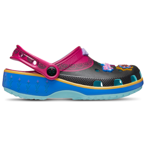 

Crocs Girls Crocs Frozen Anna Classic Clogs - Girls' Toddler Shoes Black/Multi Size 05.0