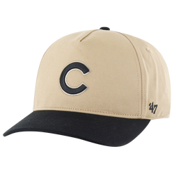 Men's - 47 Brand Cubs Two Tone Hitch Visor - Khaki/Black
