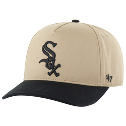 Men's - 47 Brand White Sox Two Tone Hitch Visor - Khaki/Black