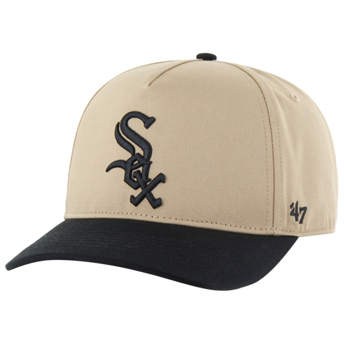 MENS - 47 Brand White Sox Two Tone Hitch Visor - Khaki/Black