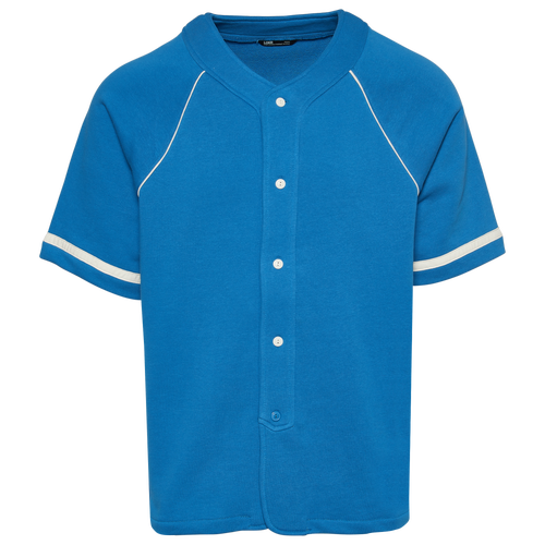 Lckr Mens  Baseball Shirt In Blue/blue