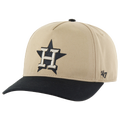 47 Brand Astros Two Tone Hitch Visor - 47 Brand Khaki/Black