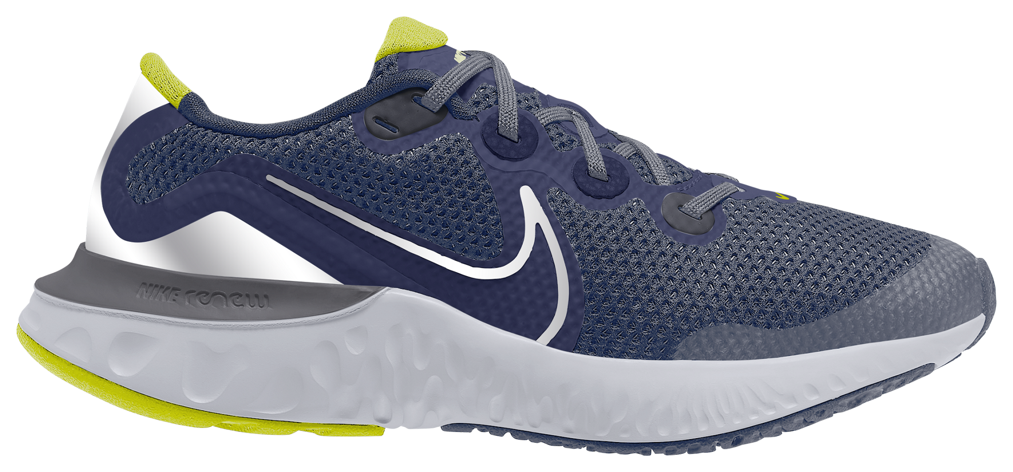 nike renew run diffused blue