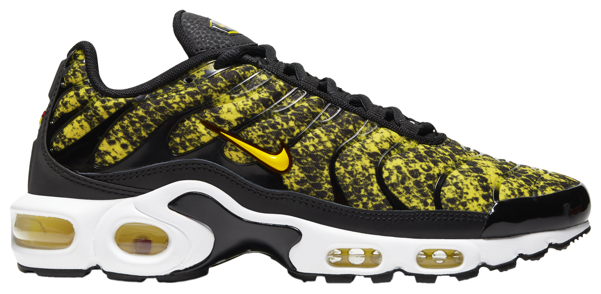 nike tn air black and yellow