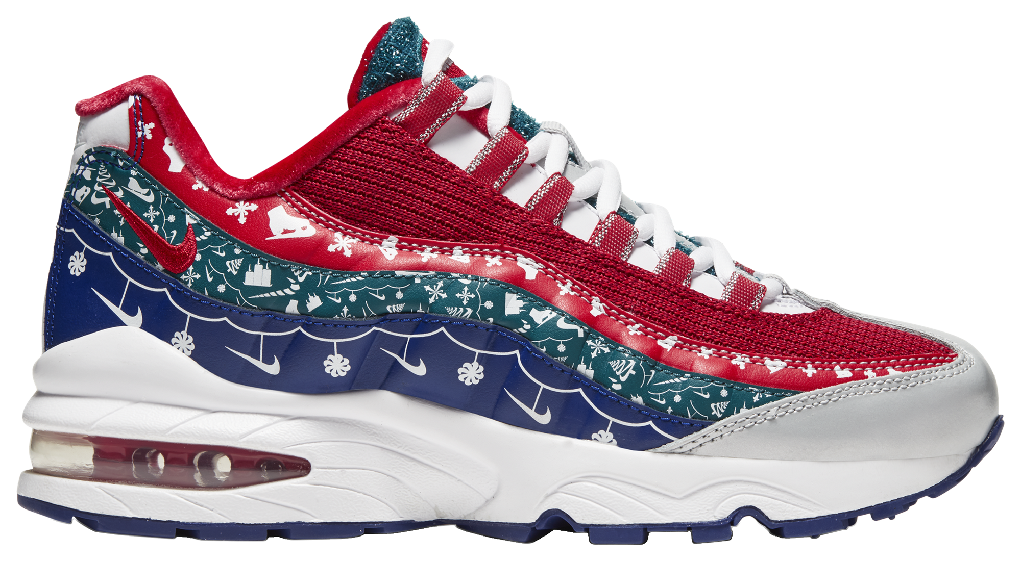 nike air max 95 mens red white and blue
