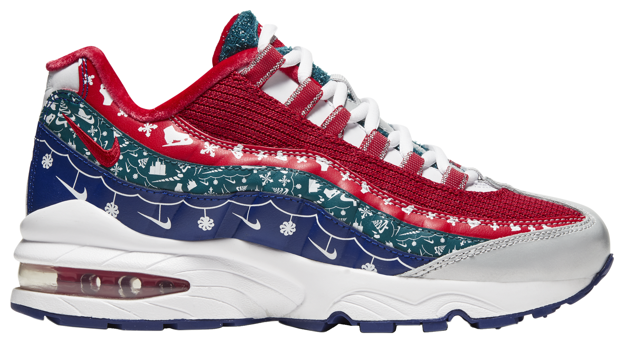 air max 95 red blue white