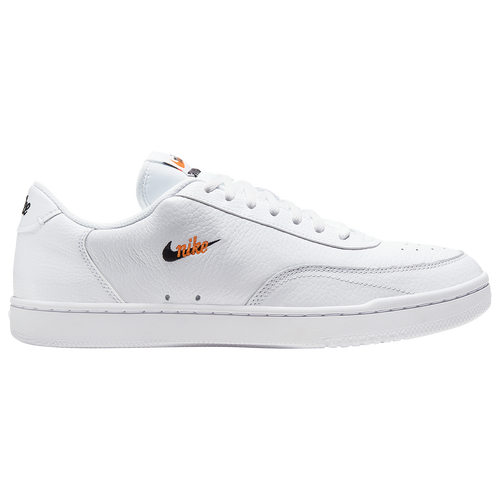 

Nike Mens Nike Court Vintage - Mens Basketball Shoes Orange/White/Black Size 10.0