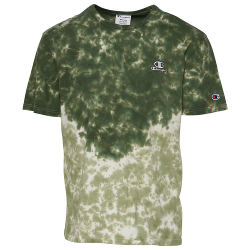 

Champion Mens Champion Unity Dye T-Shirt - Mens Green/Olive Size S