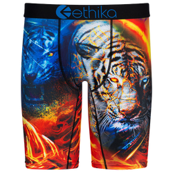 Boys' Grade School - Ethika Graphic Briefs - Black/Multi