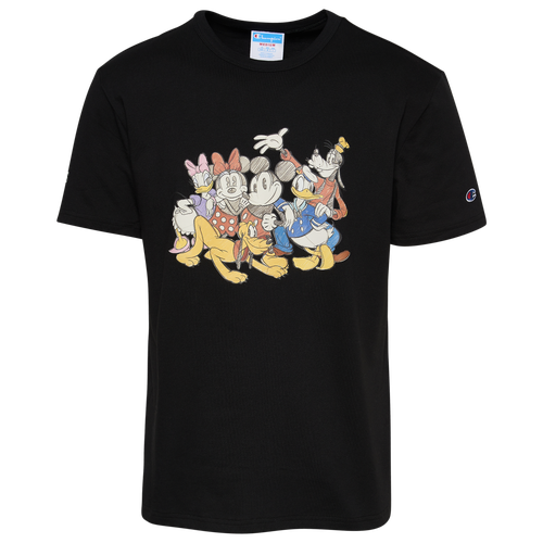 

Champion Mens Champion x Disney T-Shirt - Mens Black/Multi Size XL