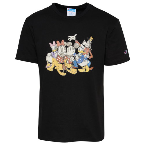 

Champion Mens Champion x Disney T-Shirt - Mens Black/Multi Size S