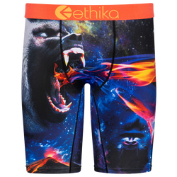 Boys' Grade School - Ethika Graphic Briefs - Black/Multi