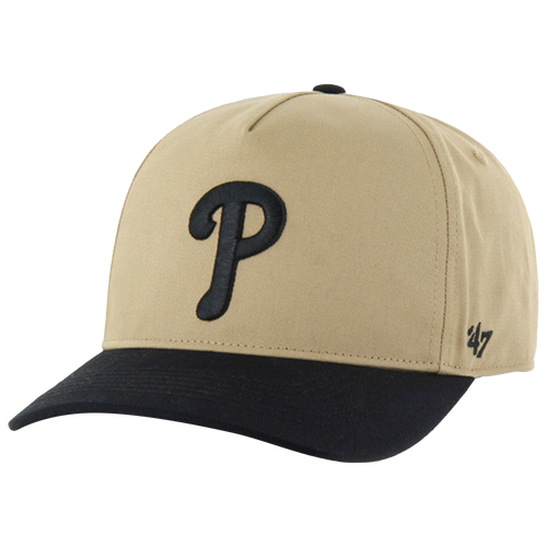 MENS - 47 Brand Phillies Two Tone Hitch Visor - Black/Khaki