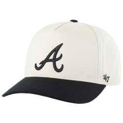 Men's - 47 Brand Braves Two Tone Hitch Visor - Natural/Black