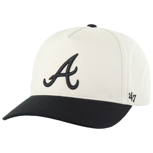 MENS - 47 Brand Braves Two Tone Hitch Visor - Natural/Black