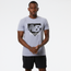 New Balance Baseball Logo Graphic T-Shirt - Men's Argon Gray