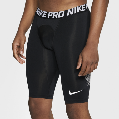 

Nike Mens Nike Short Slider - Mens Black/Wolf Grey/White Size XXL