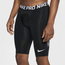 Nike Short Slider - Men's Black/Wolf Grey/White