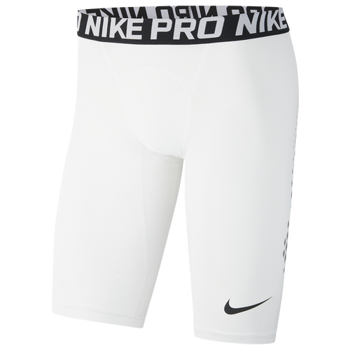 

Nike Mens Nike Short Slider - Mens White/Black/Wolf Grey Size S