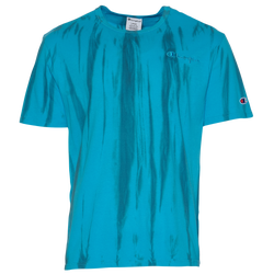 Men's - Champion Feather Dye S/S T-Shirt - Light Blue/Grey